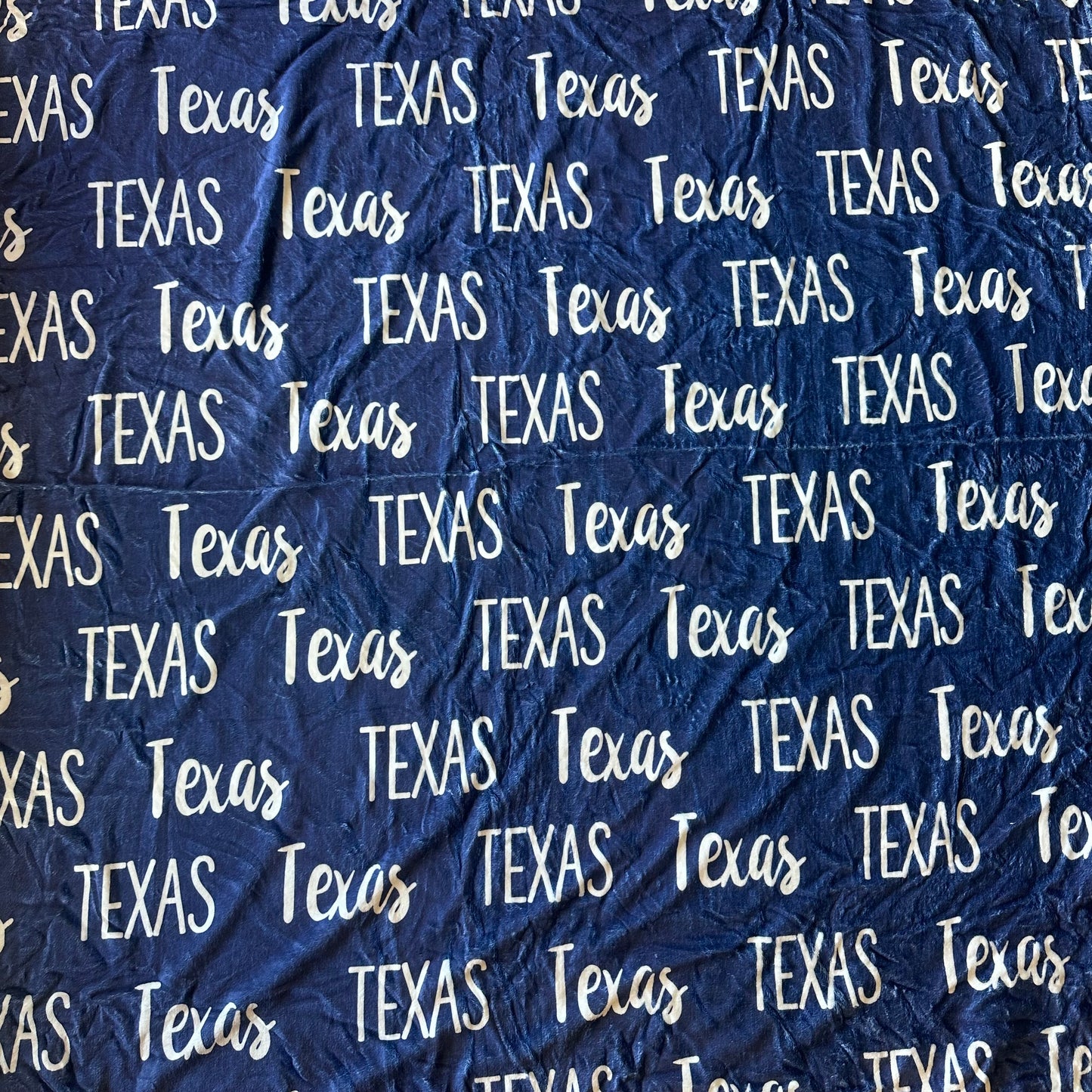 Texas Minky Blanket