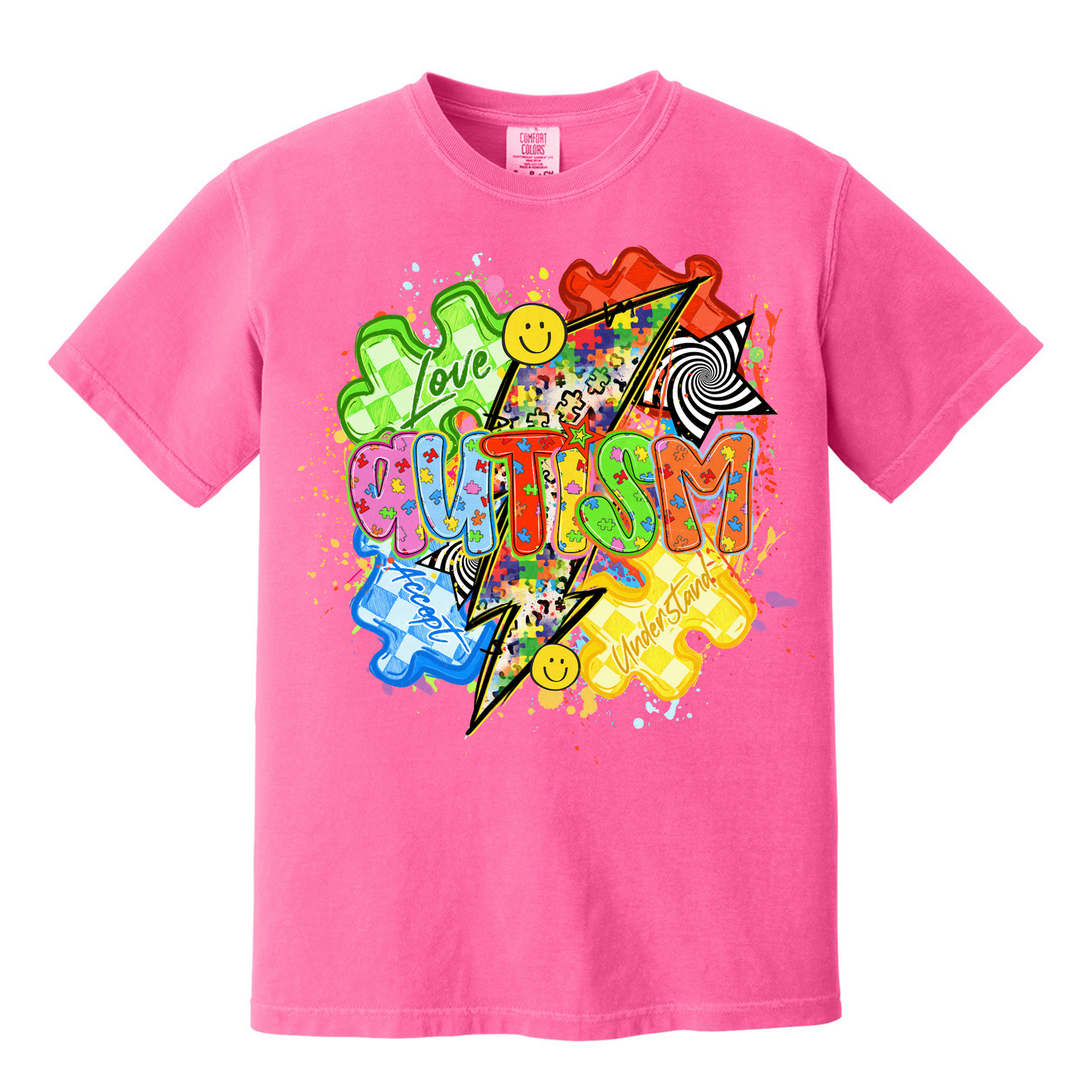 Lightning Bolt Autism Tee