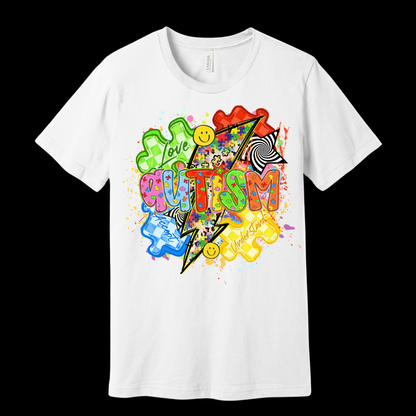 Lightning Bolt Autism Tee