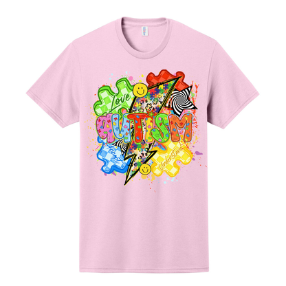 Lightning Bolt Autism Tee