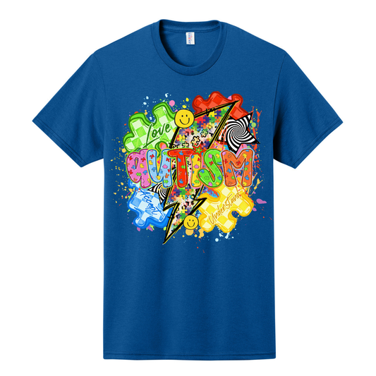 Lightning Bolt Autism Tee