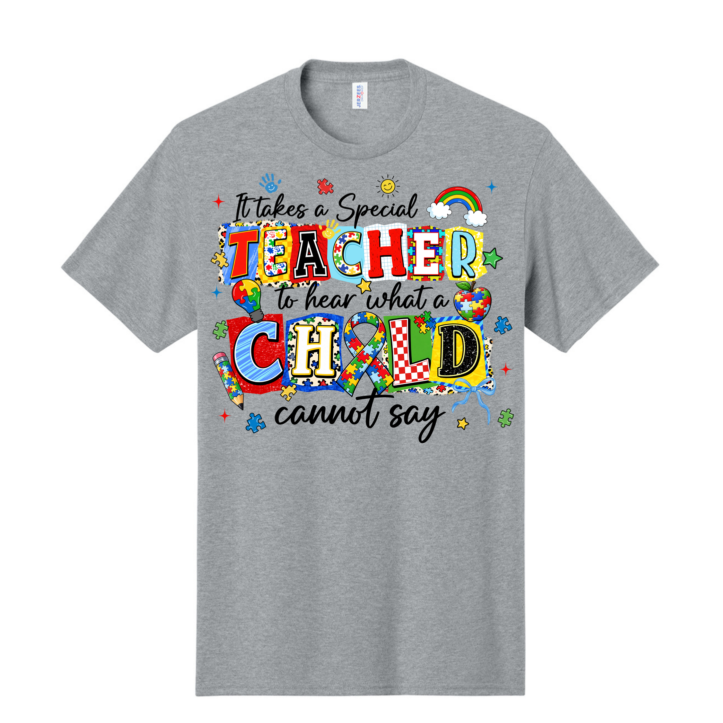 Autism Teacher Tee