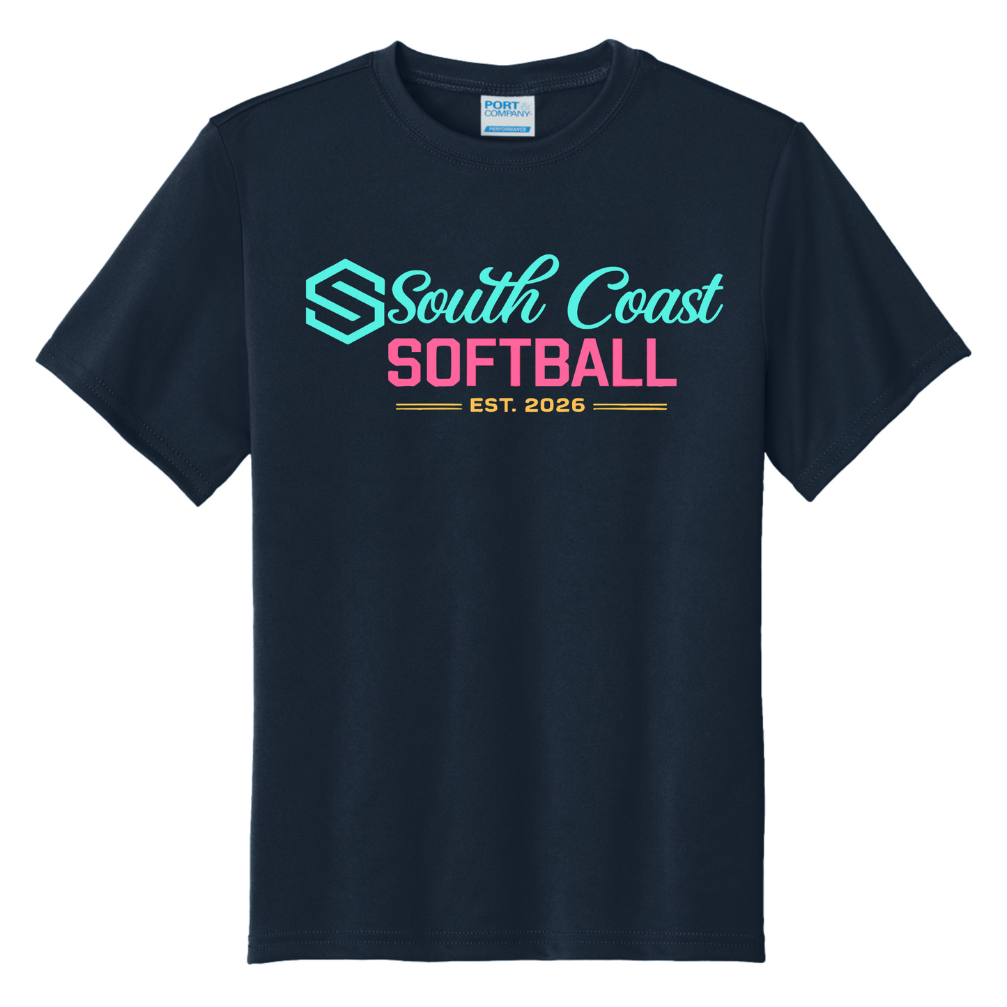 South Coast Softball Practice Shirt