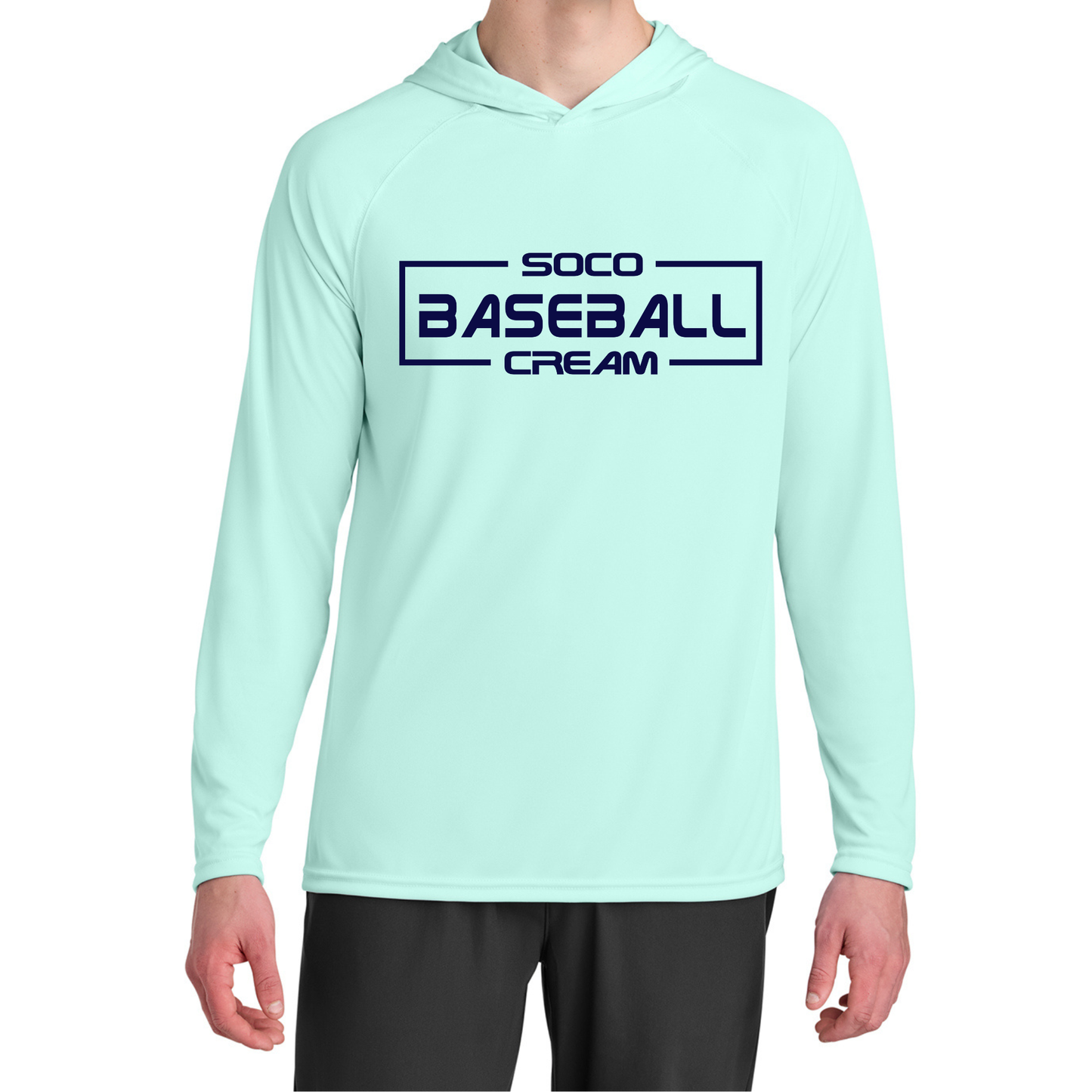 Adult Mint Custom SOCO Baseball Tee/Hoodie