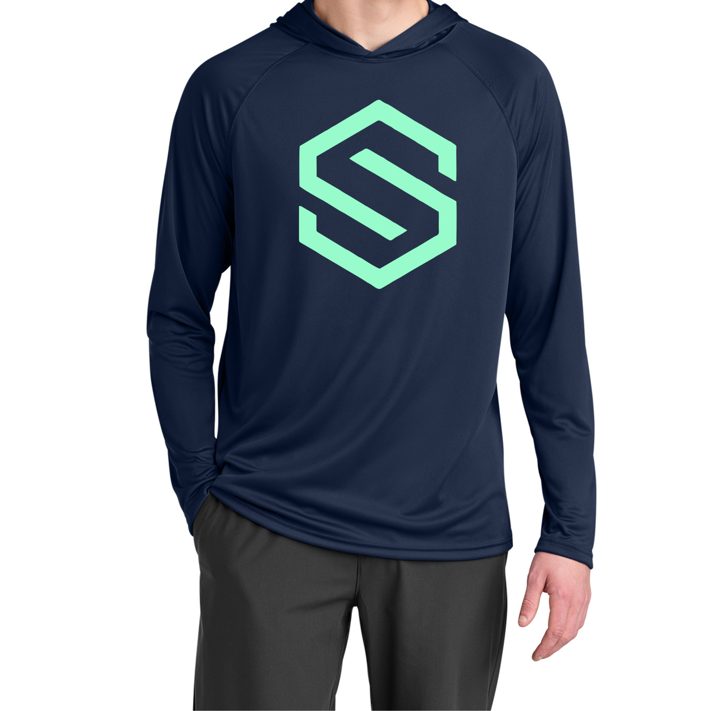 Youth Navy Custom SOCO Baseball Tee/Hoodie