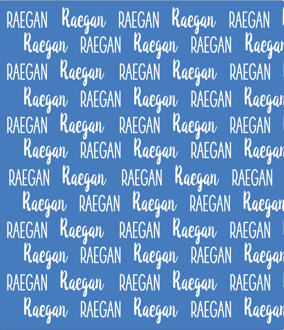 Custom Personalized Minky Blanket