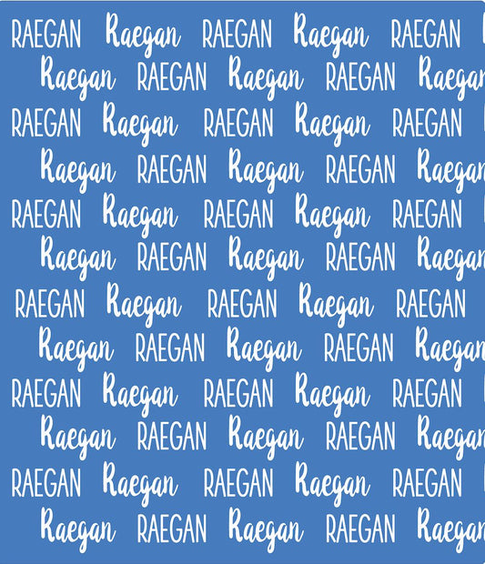 Custom Personalized Minky Blanket