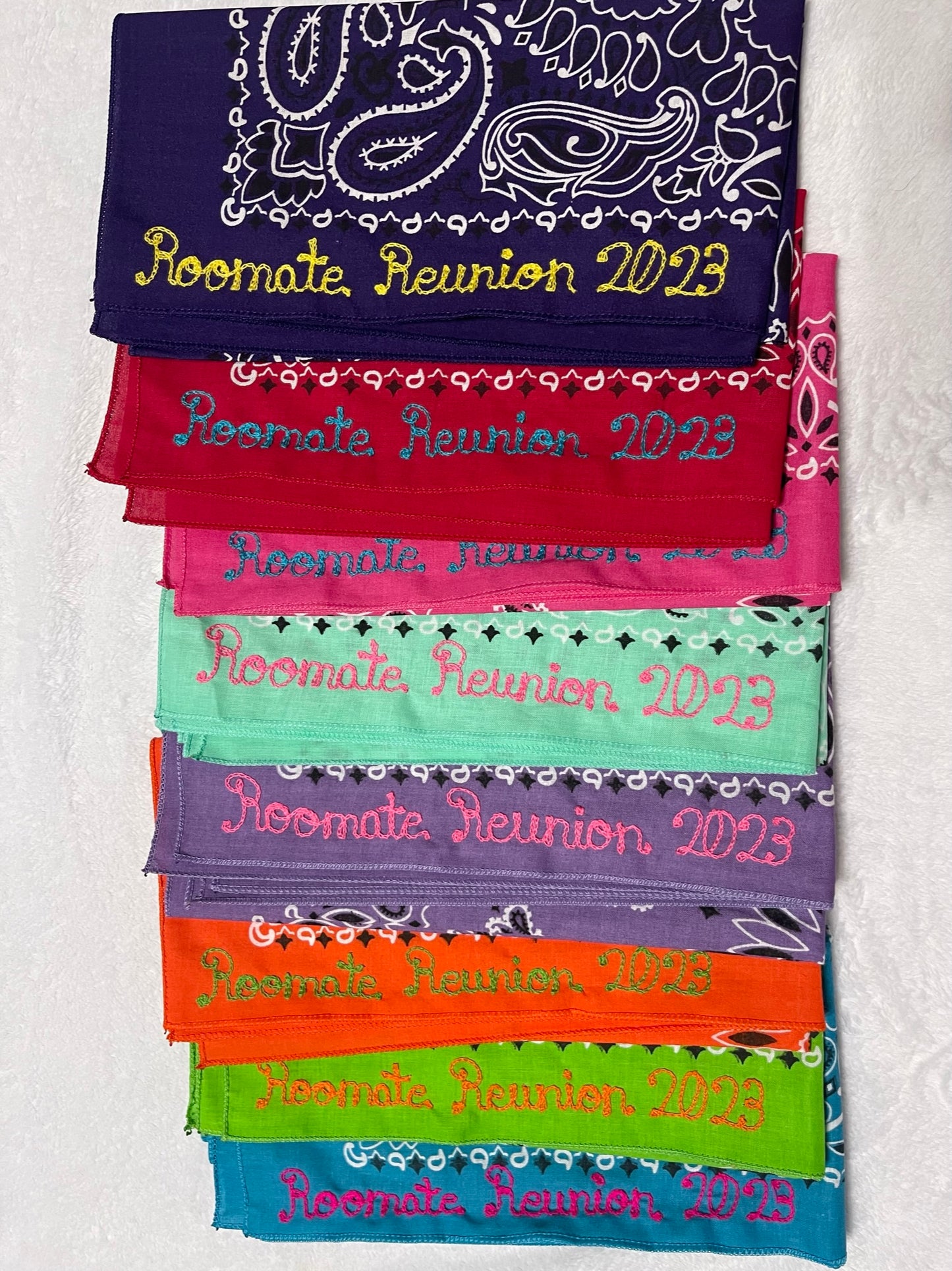 Custom Chainstitch Bandana