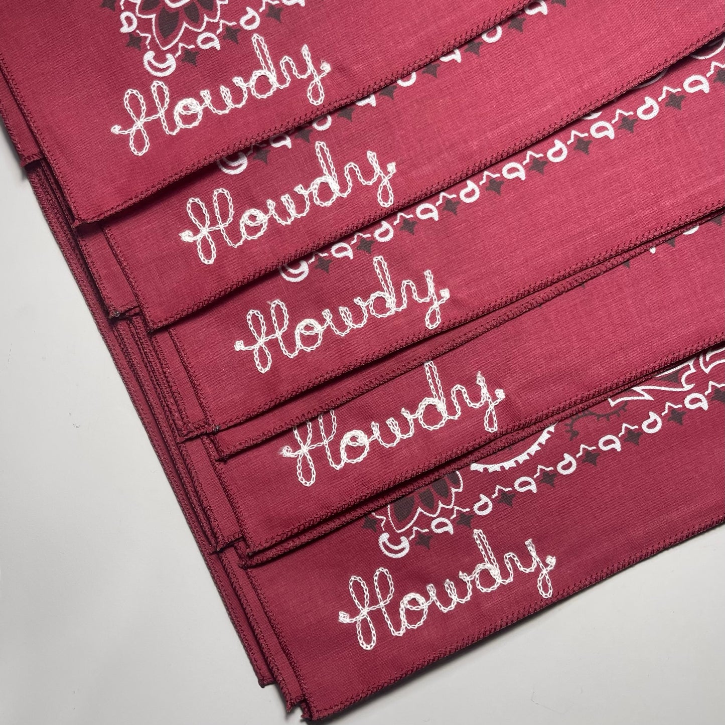 Custom Chainstitch Bandana