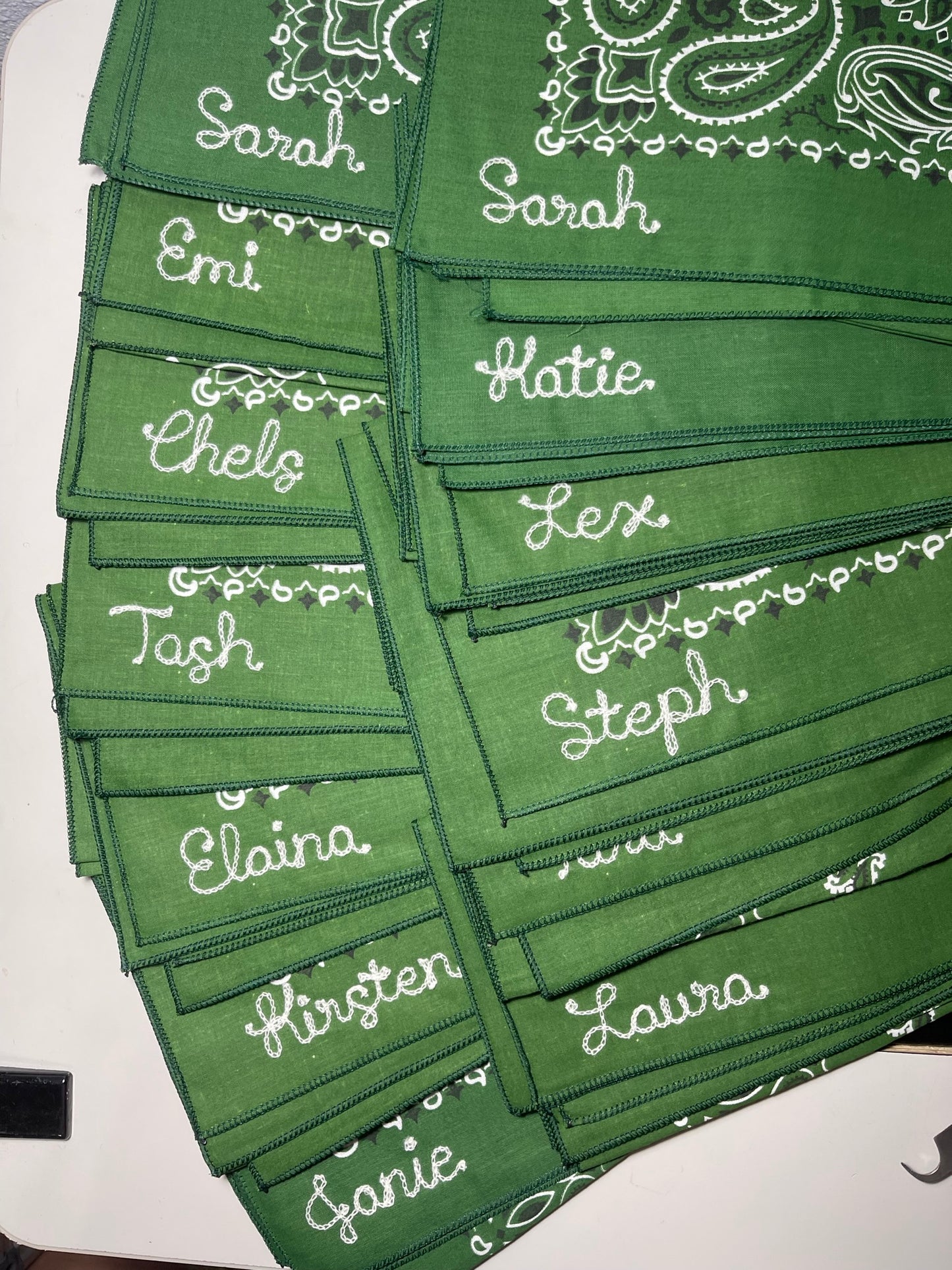 Custom Chainstitch Bandana