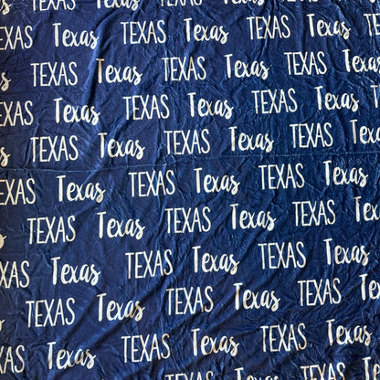 Texas Minky Blanket