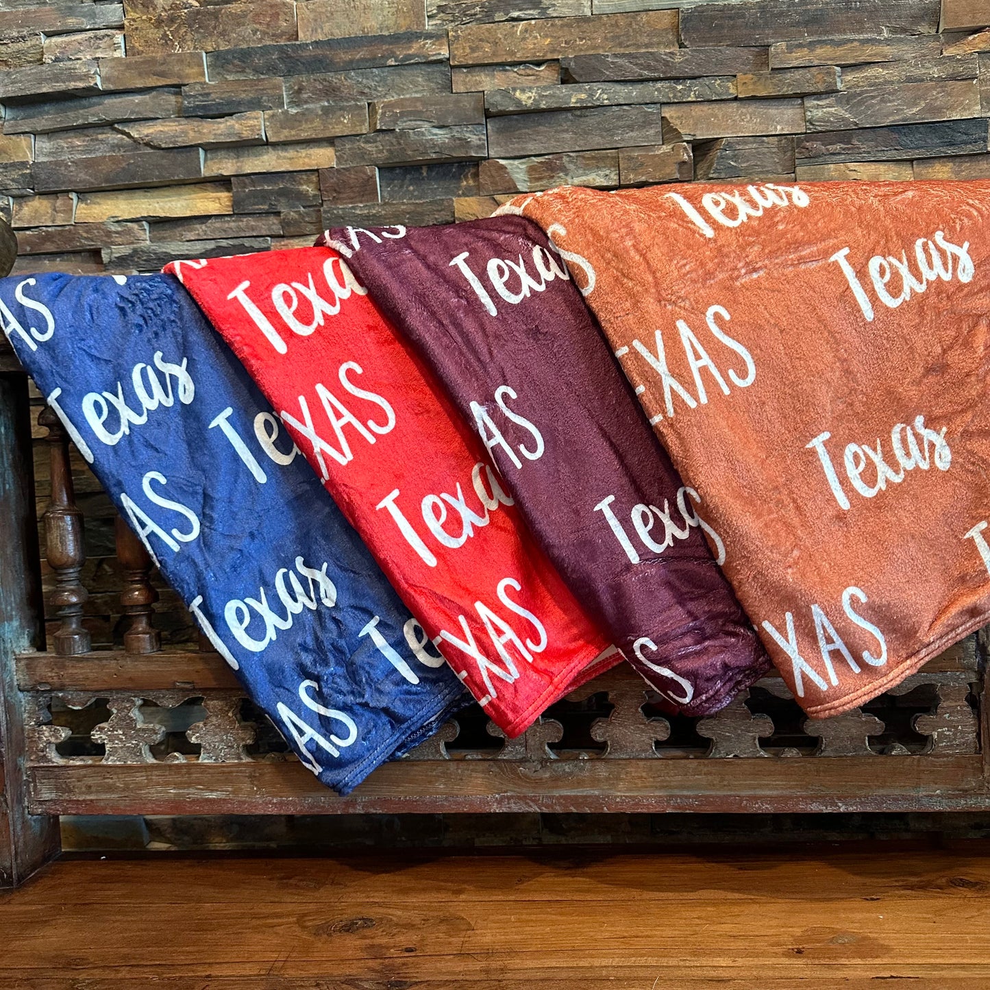 Texas Minky Blanket