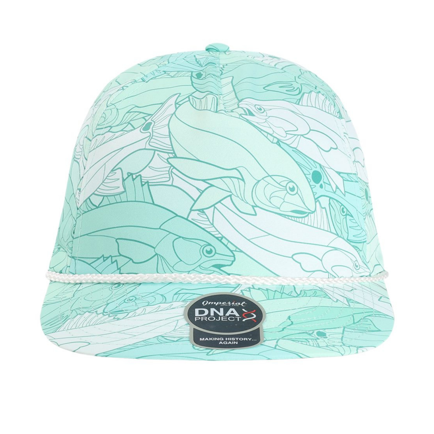 Custom Embroidered Fish Hat