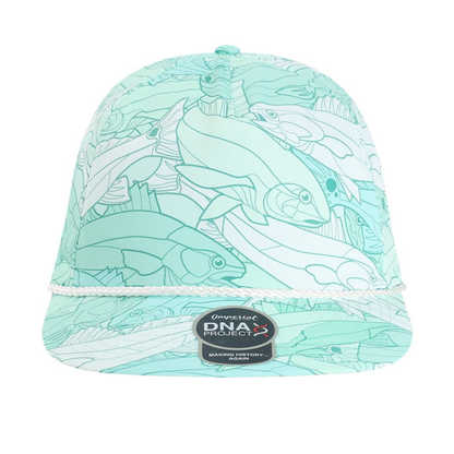 Custom Embroidered Fish Hat