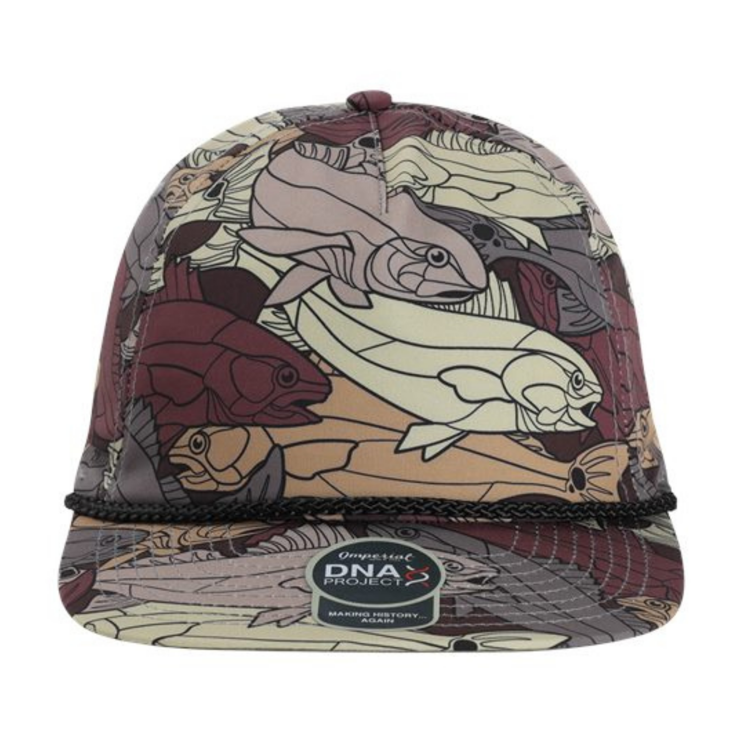 Custom Embroidered Fish Hat