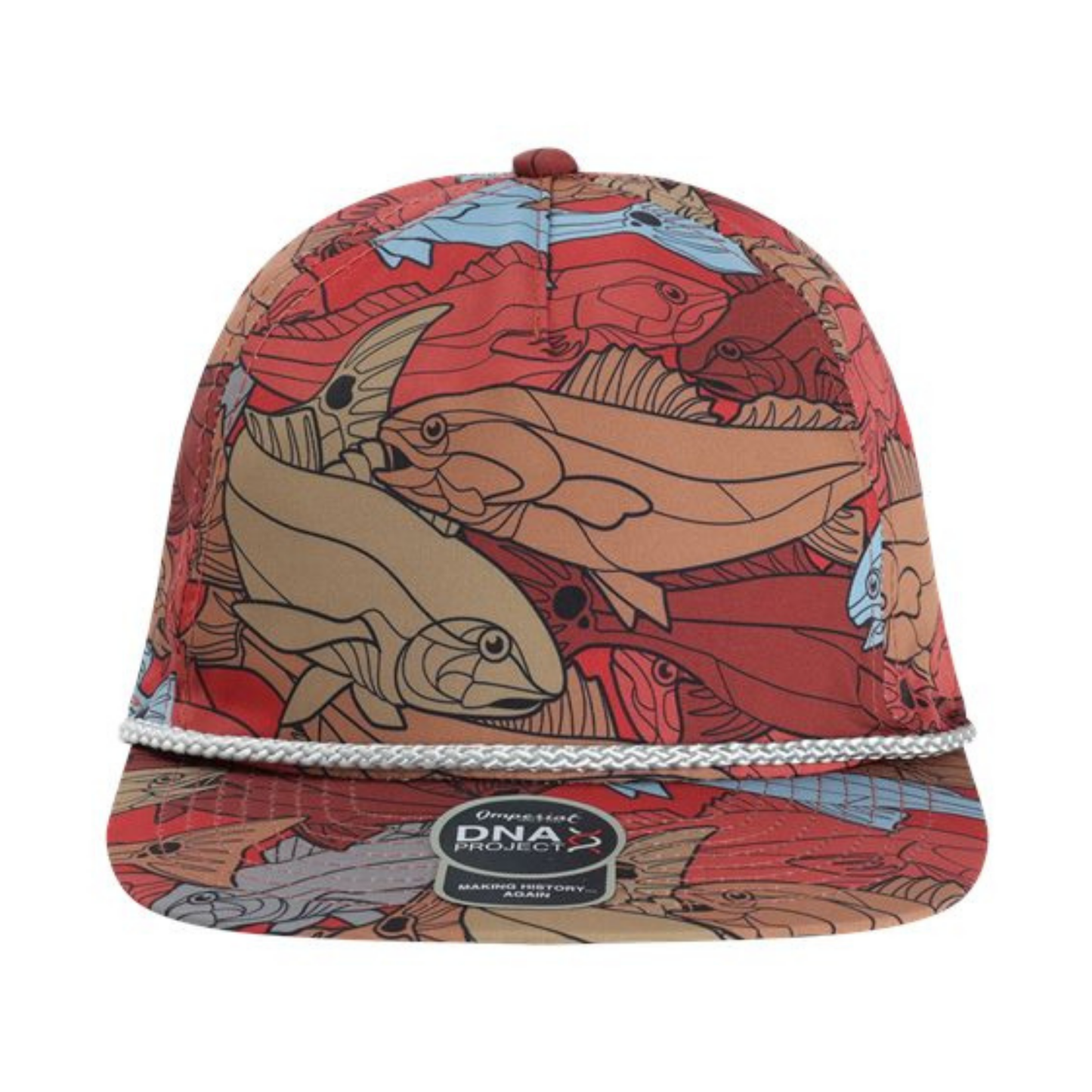 Custom Embroidered Fish Hat